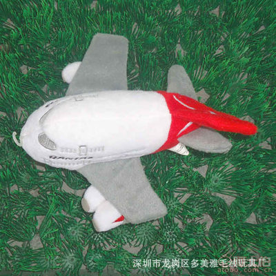 多美雅D7465 個性化定制飛機模型毛絨玩具，承載創意與情感的獨特禮品